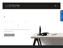 Tablet Screenshot of pandoradesign.org